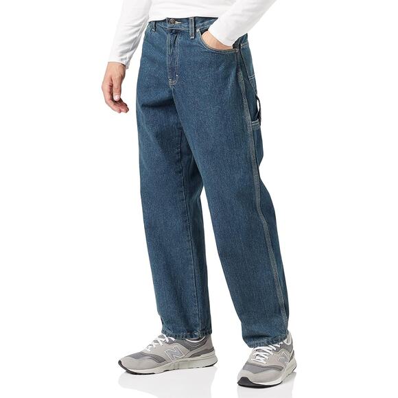 Dickies Relaxed-Fit Carpenter Denim Jeans for Men - 38x32 - Picture 2 of 11